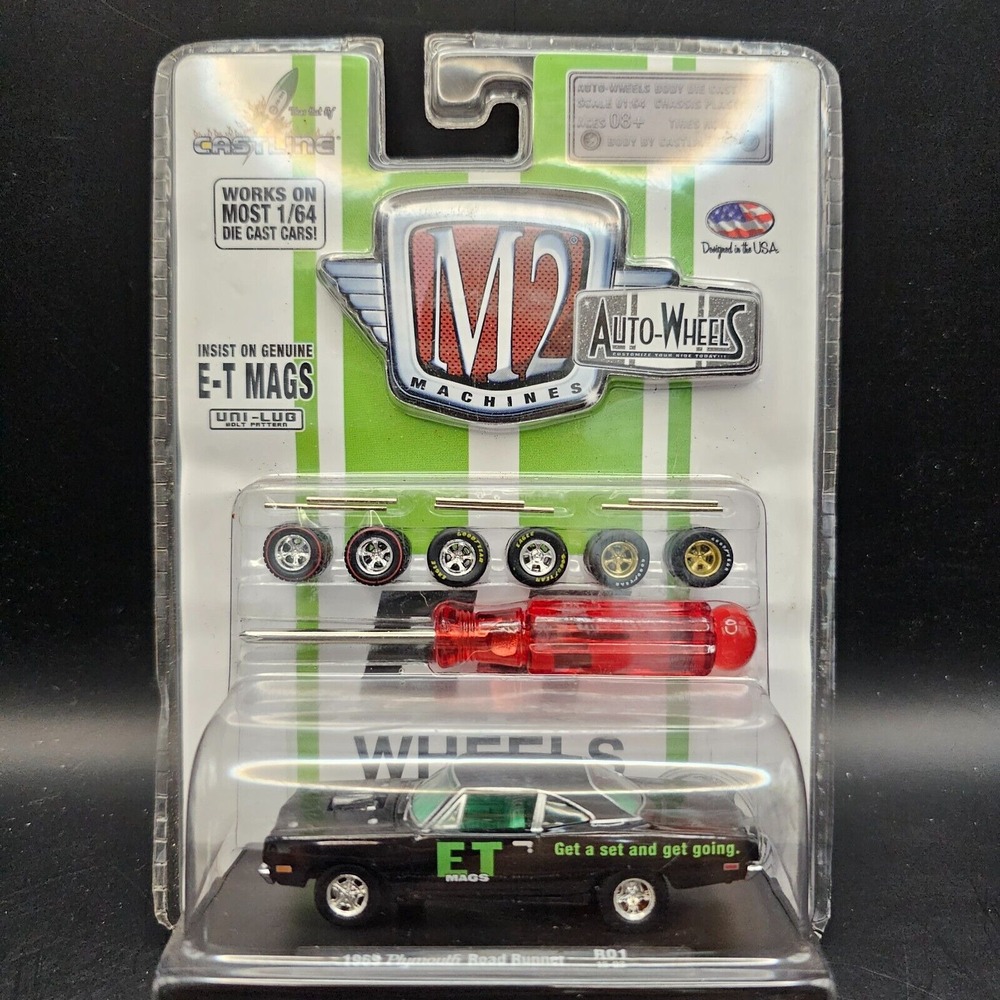 M2 MACHINES - 1969 Plymouth Road Runner ET WHEELS R01